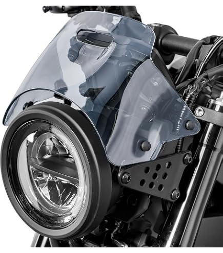 Amazon.com: XSR900 2022/24 - Windscreen (R-0759) - Aluminium